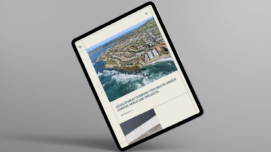 Proyecto WESTERRE - webdesign versión tableta proyects